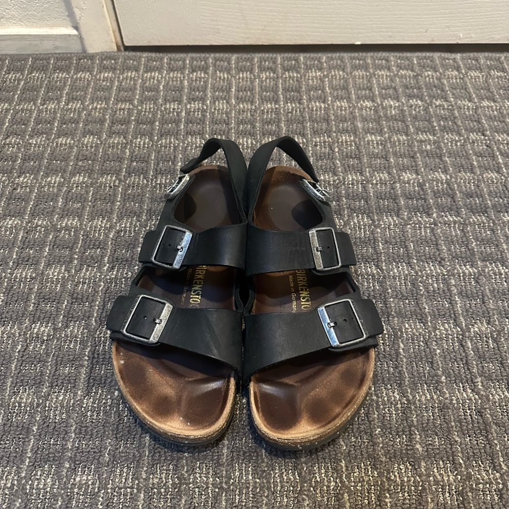 Birkenstock Milano Black Sandals